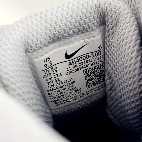 NEW Nike Force Savage Pro 2 Football Cleats AH4000-100 Size 9.5 White - Picture 7 of 7